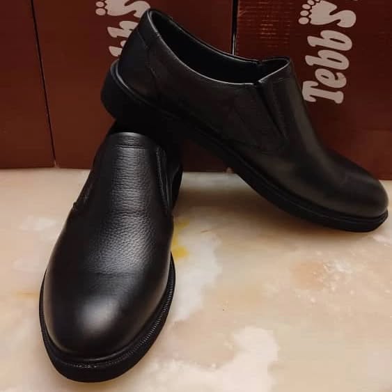 کفش پرسنلی تمام چرم مدل سونار