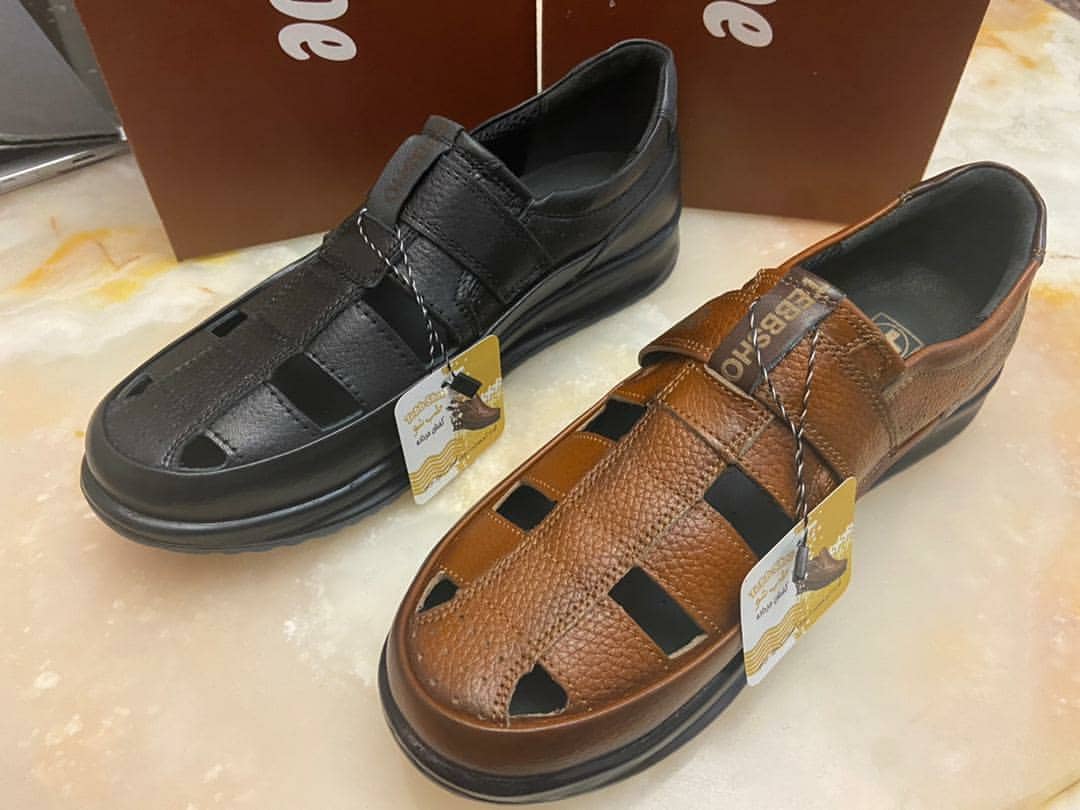 کفش مردانه تمام چرم تابستانی مدل سایار